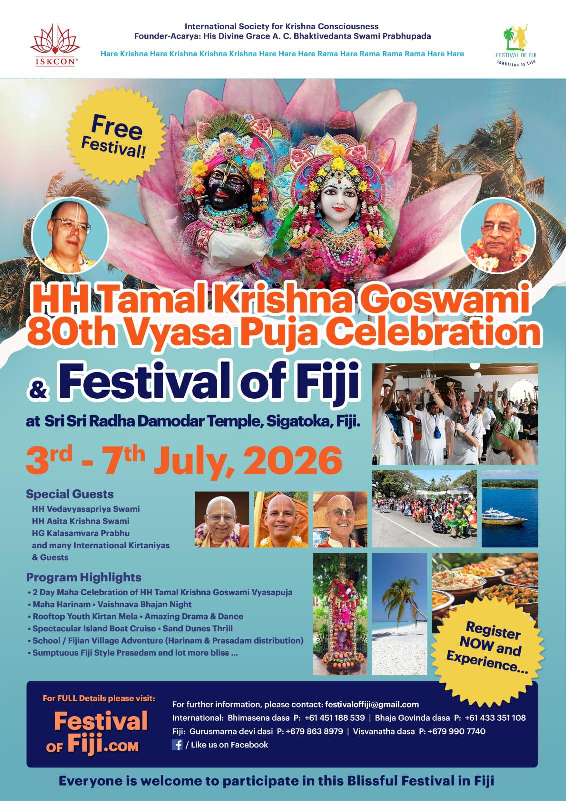 ISKCON Fiji Yatra